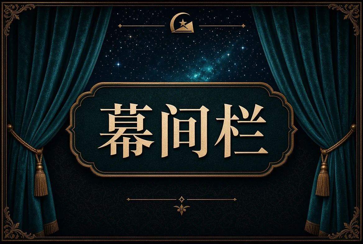 幕间栏主题画面